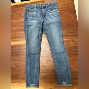 Express Women's Skinny Jeans in Blue